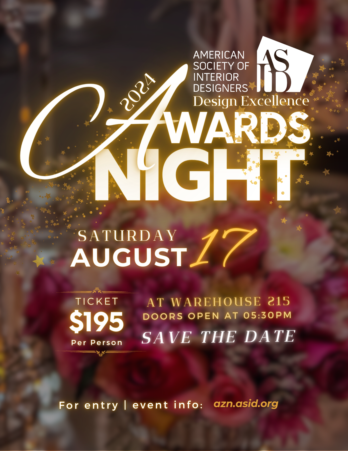 Design Excellence Awards Gala August 17th